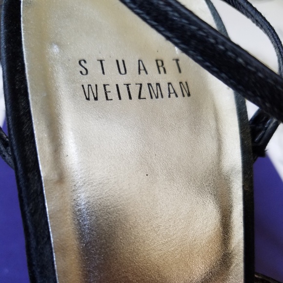 Stuart Weitzman Satin Sandal - Picture 7 of 8